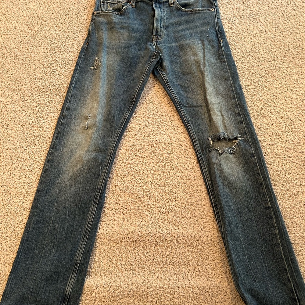 Calvin Klein Jeans Men's Dark Blue Skinny Jeans